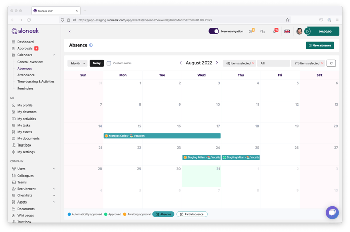 Calendar