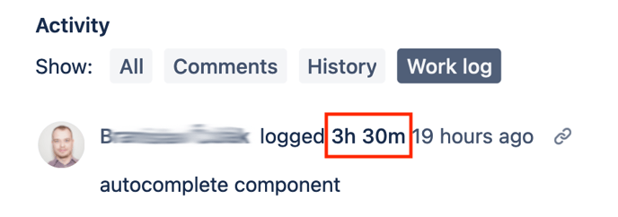 JIRA-work-log