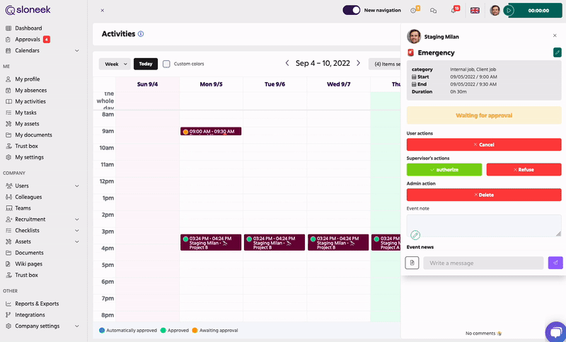 Edit activity – Help Center